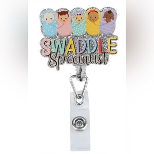 Swaddle Specialist Badge Reel